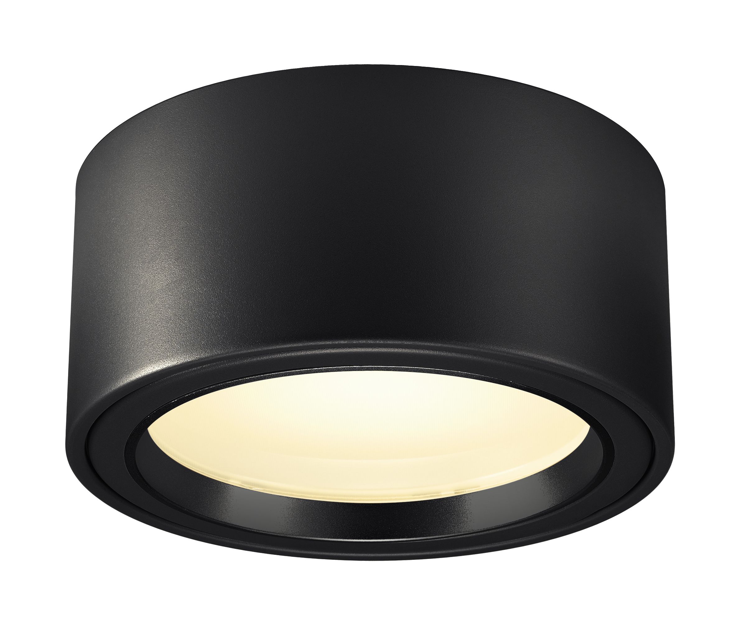 MIRO CL, LED Indoor ceiling light, black, 3000K, 100°