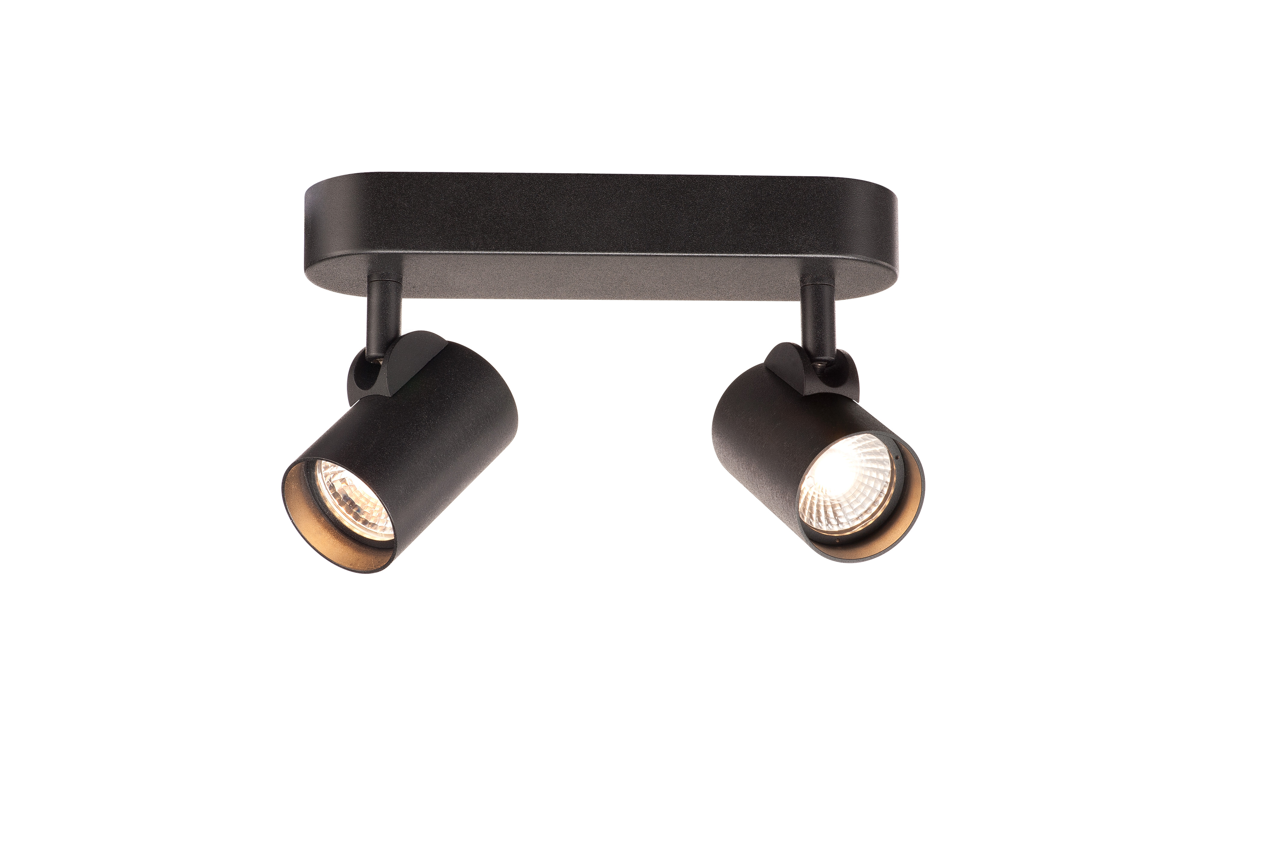 HELIA LED, doppelt,negru,35°lampa plafon/perete