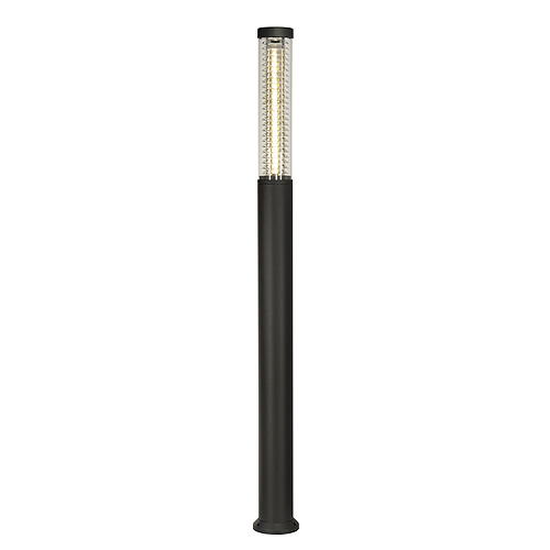 POLE PARC floor lamp, anthracite, 2G11, 55W, IP46