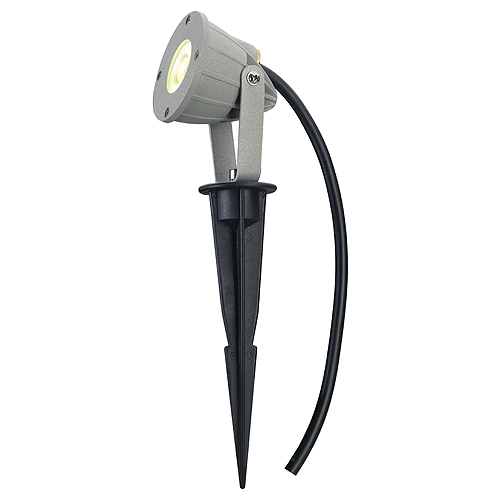 Proiector NAUTILUS SPIKE LED COMPACT 3,3W 3000K IP44 gri arg