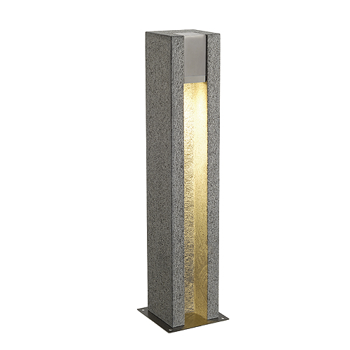 ARROCK SLOT GU10 ,square,granite,salt&pepper,GU10,max.4W LED