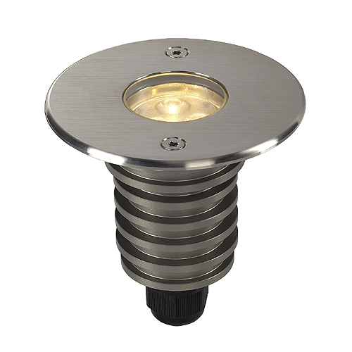 DASAR LED HV, 6W, 3000K, 230V, IP67,rotund, Inox 316