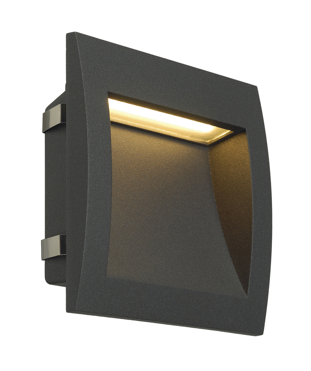 Lampi parapet OUT LED L, 3,3W, 3000K, anthracit