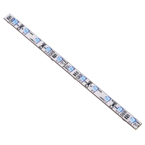 Banda LED albastru, 30, 5cm, cu 24 LED, DC 24V