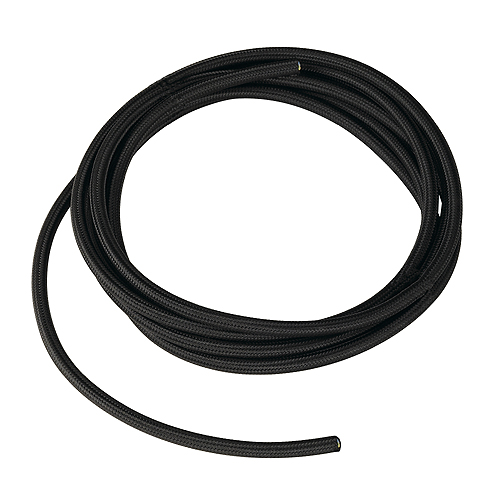 Cablu textil, 3-polig, 10m, negru