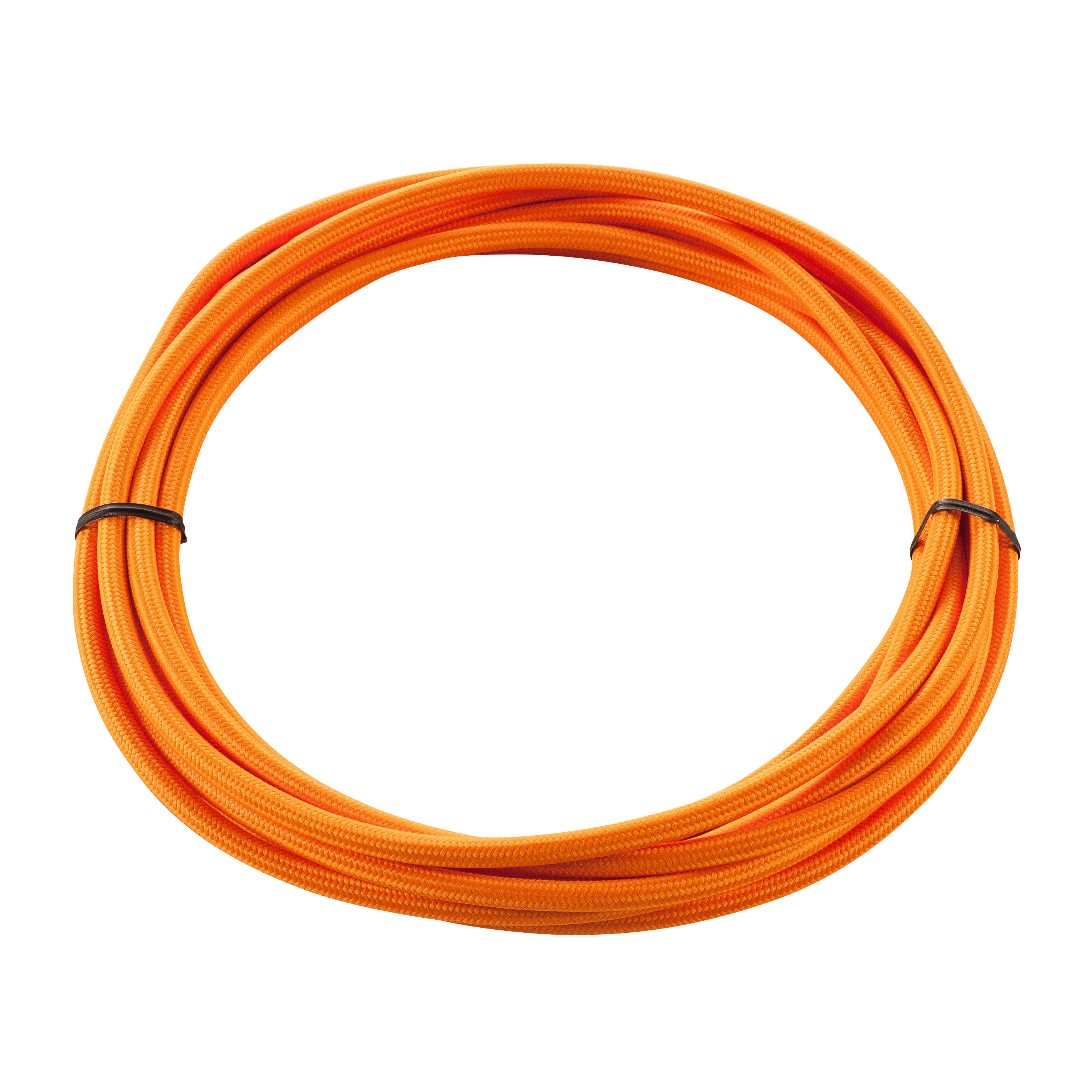 Cablu textil, 3-polig, 5 m, orange