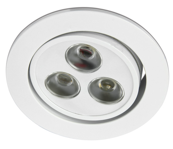 Tris-I-R/A1 LED 3x1W 6000K 180lm,Dimmable,350mA,IP20,white