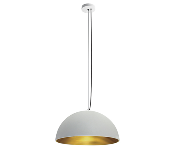 Dela, Pendant luminaire, 20W, E27, 100-240V, IP20, white