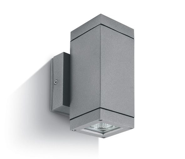 Aplict de exterior Cube-WL1, GU10 QPAR 16, 2x35W, 