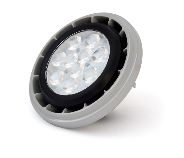 LED G53 R111, 13W, 3000K, 850lm, 24°, 12V AC/DC