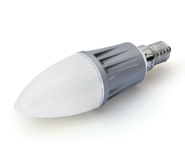 LED Lumanare, mat, E14, 4W, 2700K, 220lm