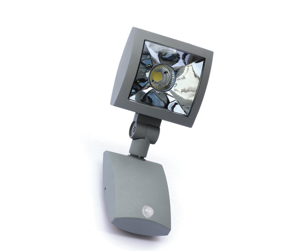 Benga II LED 12W MS, 6000K 824lm, 230V, IP54, grey