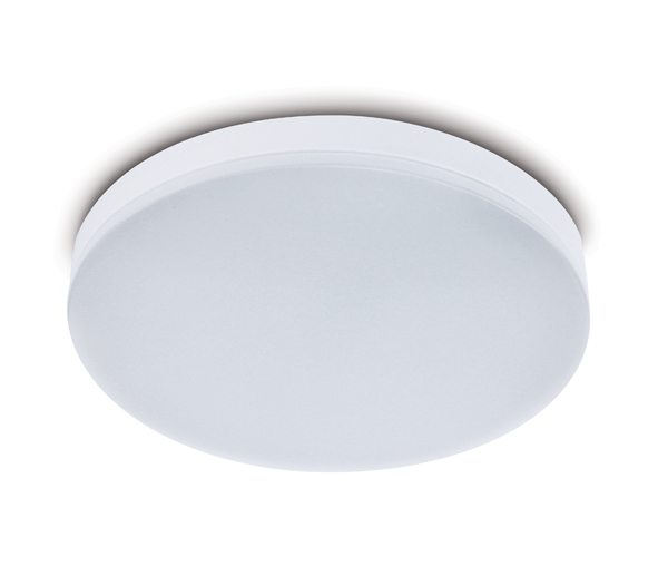 Plafoniera Mela mediu LED, 15W, 3000K, 1490lm, IP20, alb