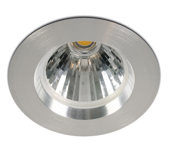 Punto-F LED, 7W, 3000K, 462lm, IP44, aluminiu