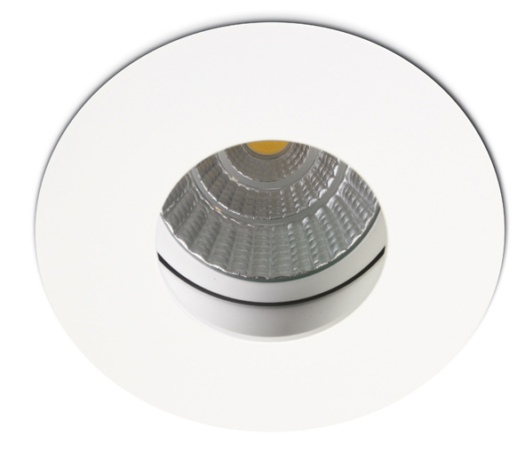Trisa LED 12W 700mA, 3000K 500lm, dimmable, IP20, white