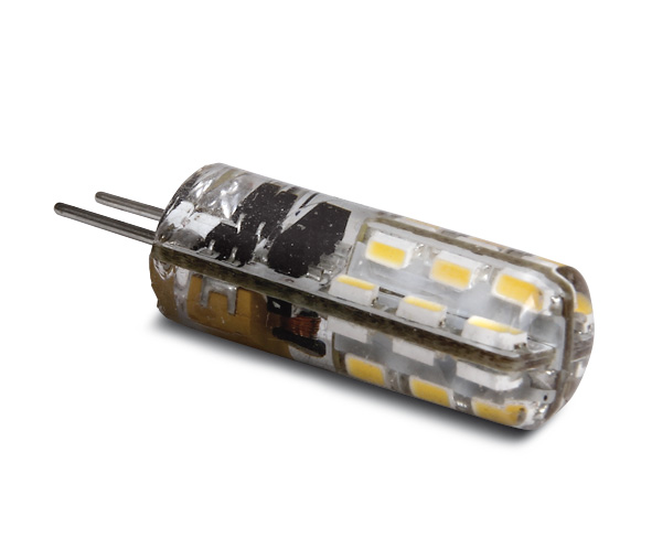 LED G4, 1,8W, 3000K, 110lm, 12V AC/DC