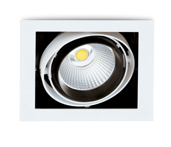 Kronos-Q/A2 LED 25W 3000K 1750lm, IP20, white