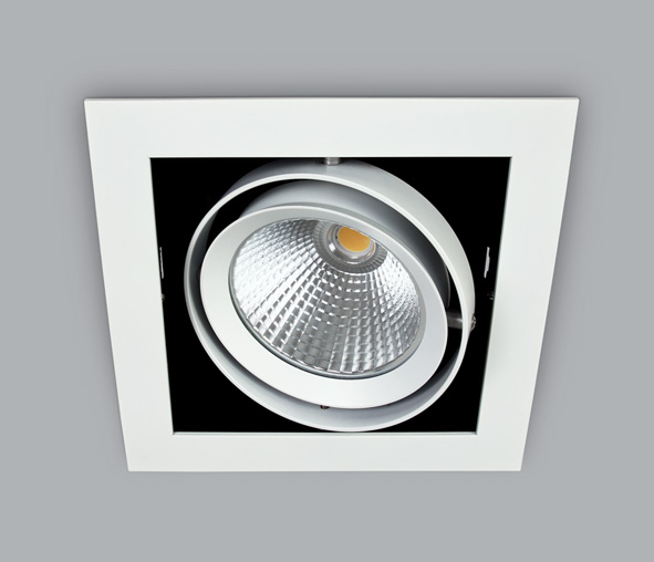 Krona-Q/A2 LED 20W 4000K, IP20, grey