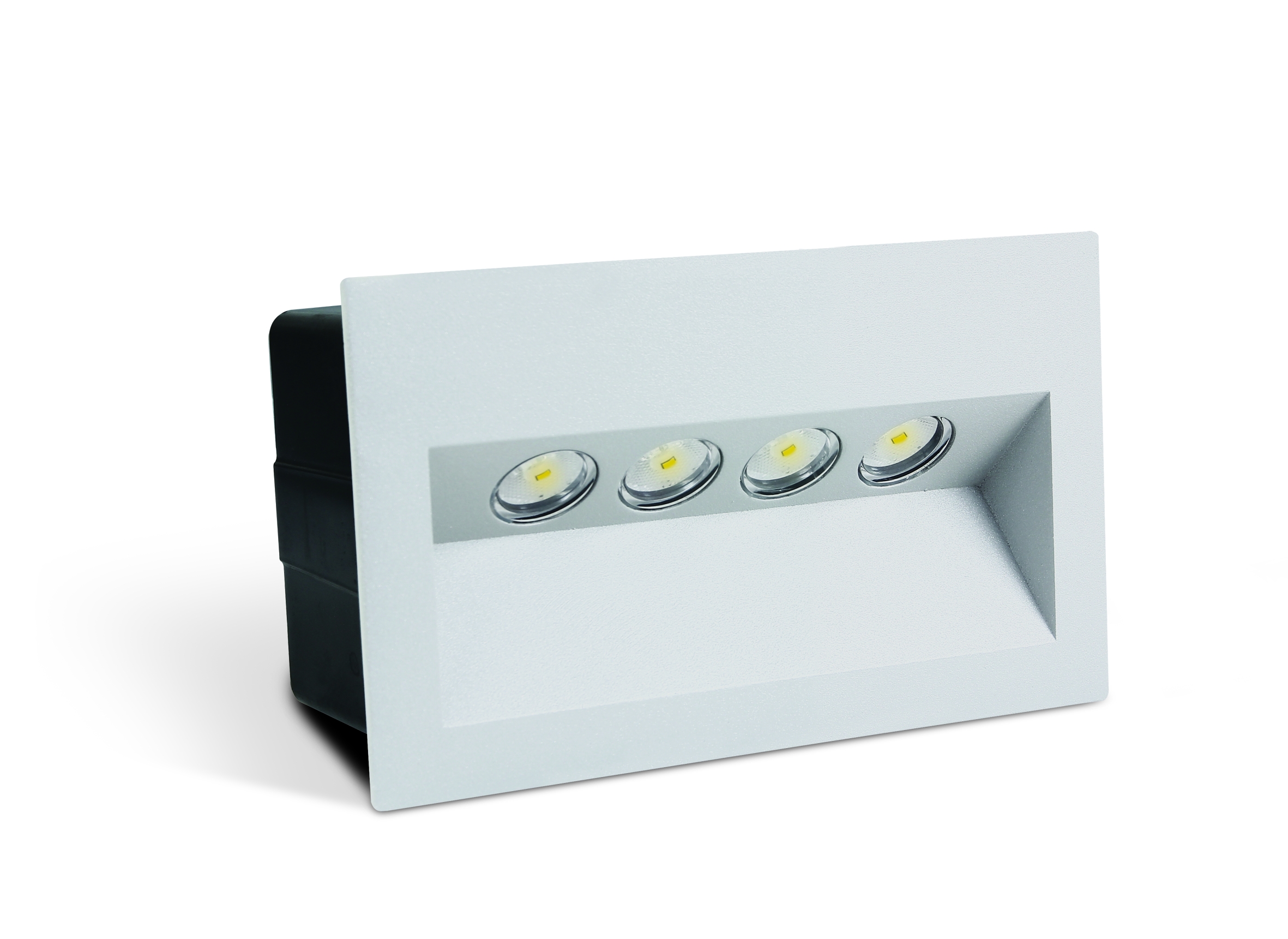 Porter-M LED 4x1W 3000K 280lm mit Treiber IP65 white