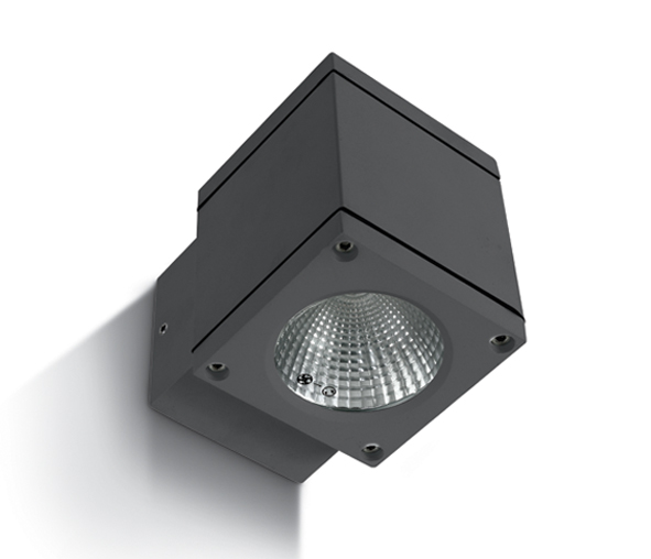 Mario-WL-Q LED 6W 3000K 440lm, IP54, anthracite