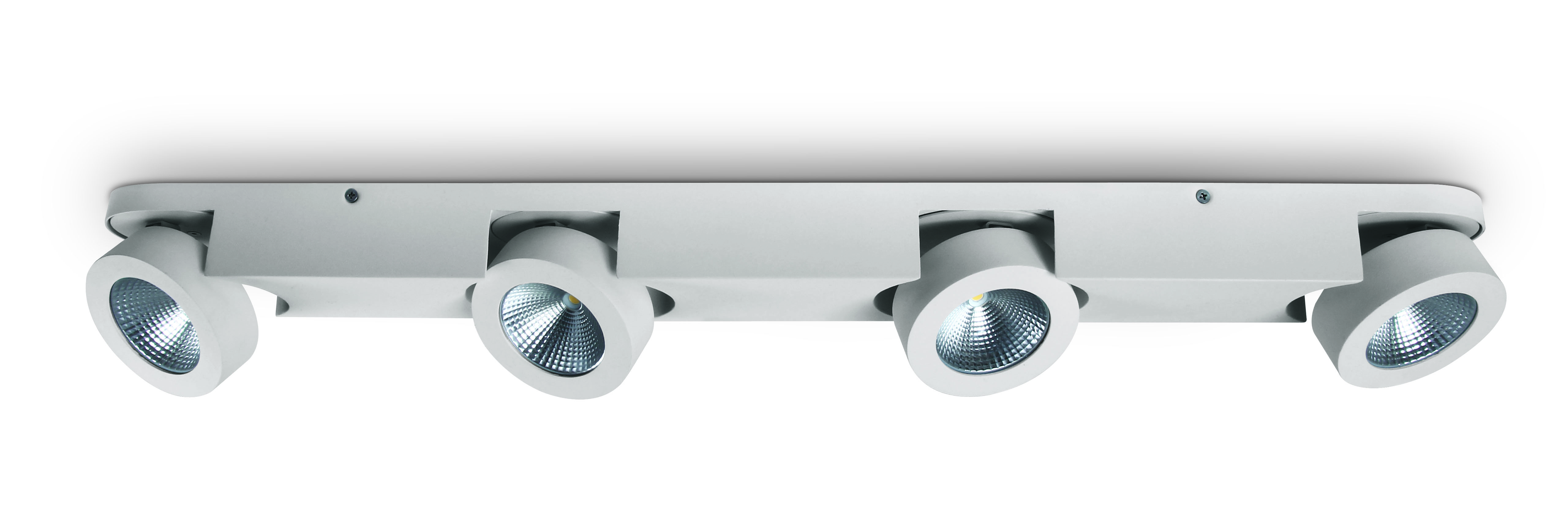 Oona 4 COB LED 4x10W 230V, 3000K 4x900lm, 60° IP20, white