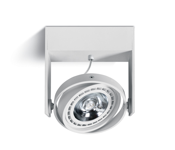 Finn ceiling luminaire 75W GU10 100-240V IP20 White