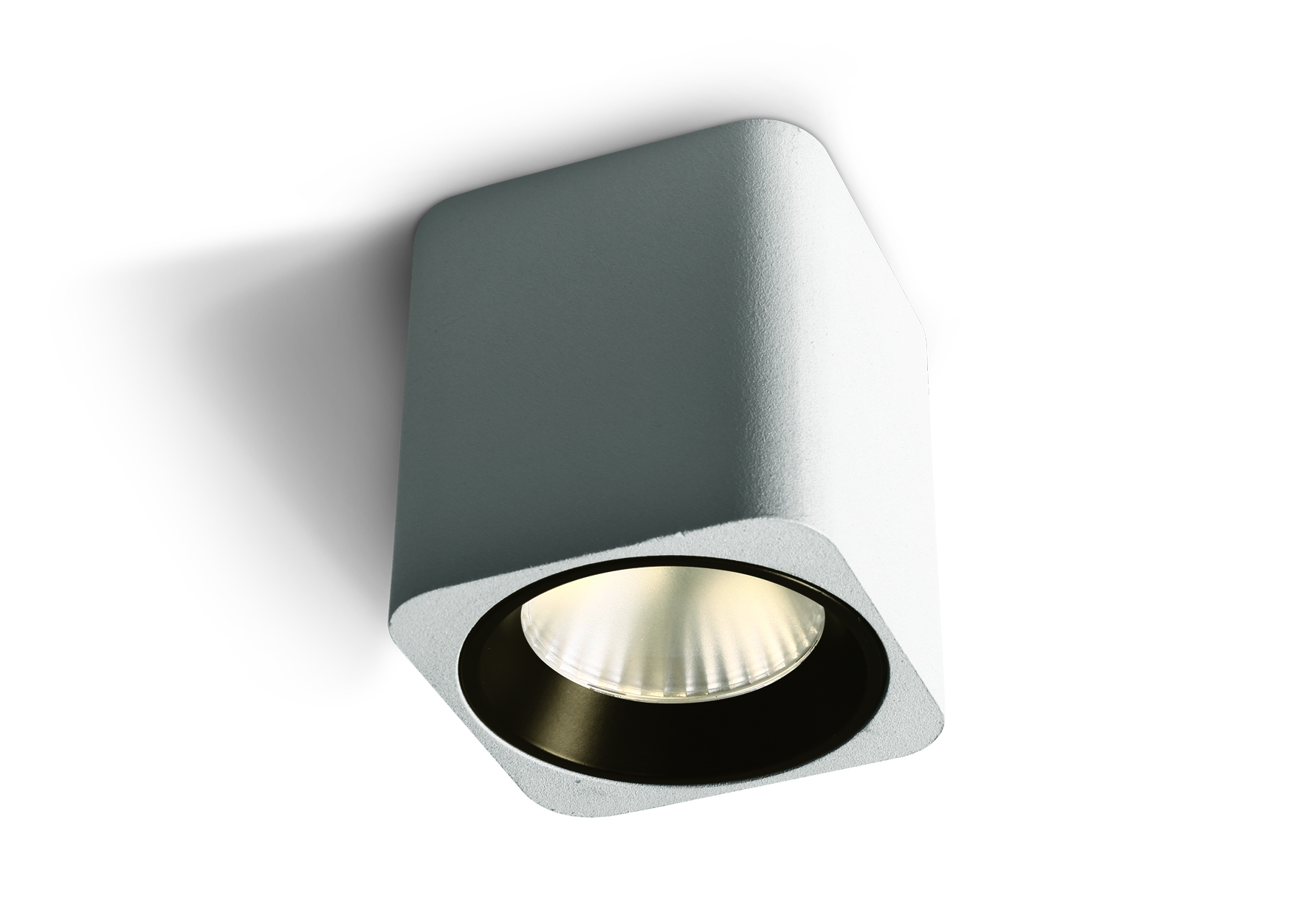 Bigo-SQ Ceiling light 7W LED 500lm 3000K 35° 230V IP20 white