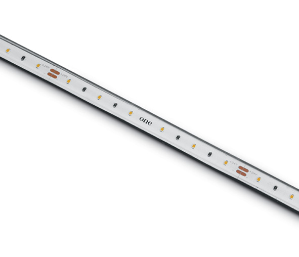 Marra banda LED 4,8W/m 60LEDs/m 3000K 302lm/m 24VDC IP68 15m