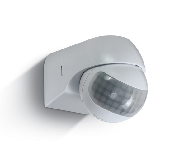 Motion sensor, 400W LED, 230V, IP44, 180°, max. 12m, white