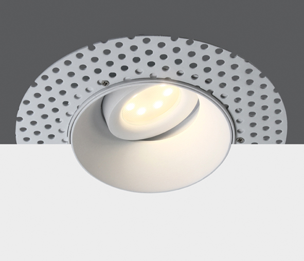 Pao LED Spot 50W 100-240V MR16 GU10 IP20 trimless, white