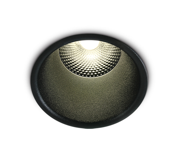 Sunny-S LED, 5W, 300lm, 3000K, 230V, IP20, 24°, black