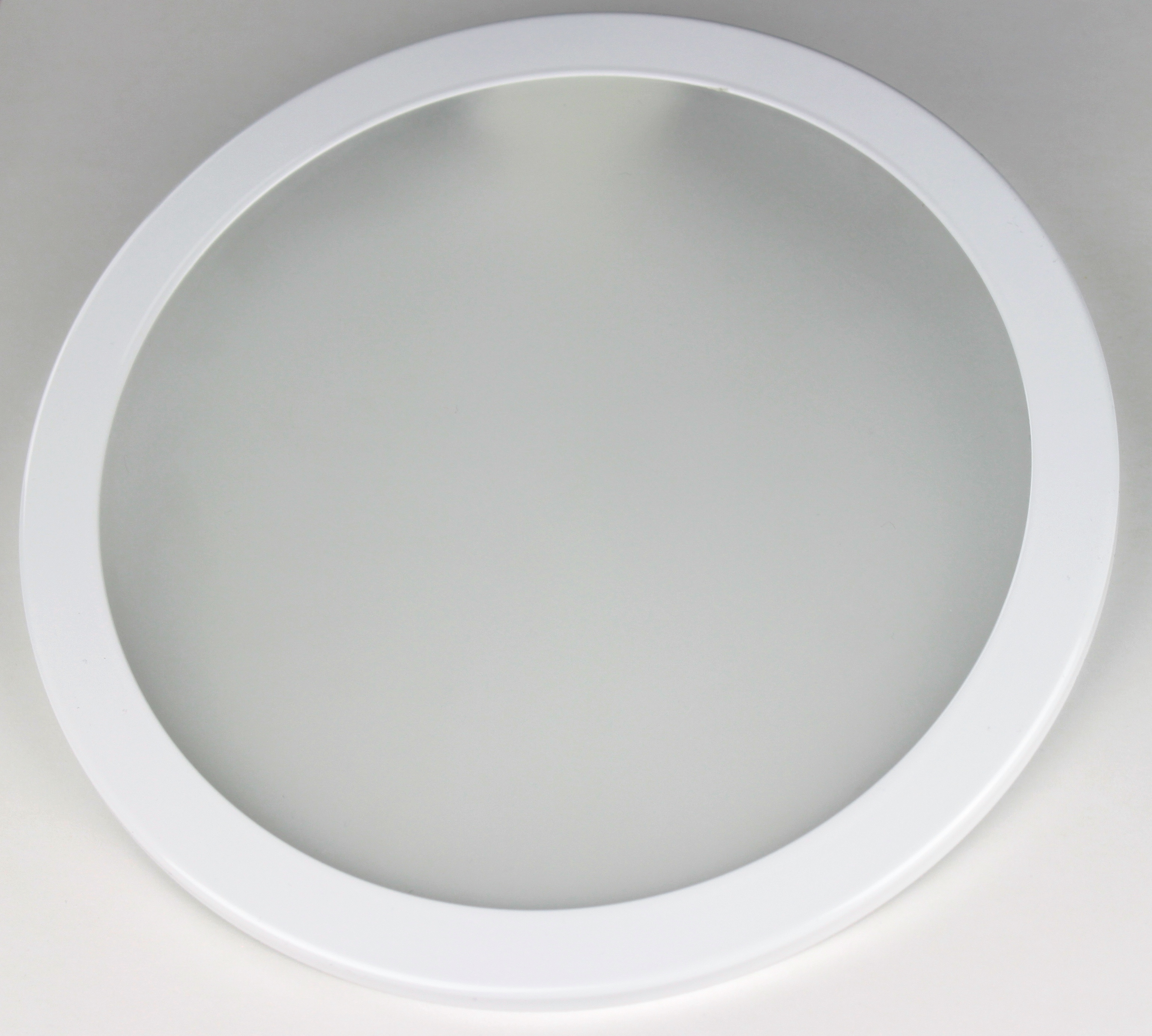 ERM 200 LED glass IP44 opal with mounting ring