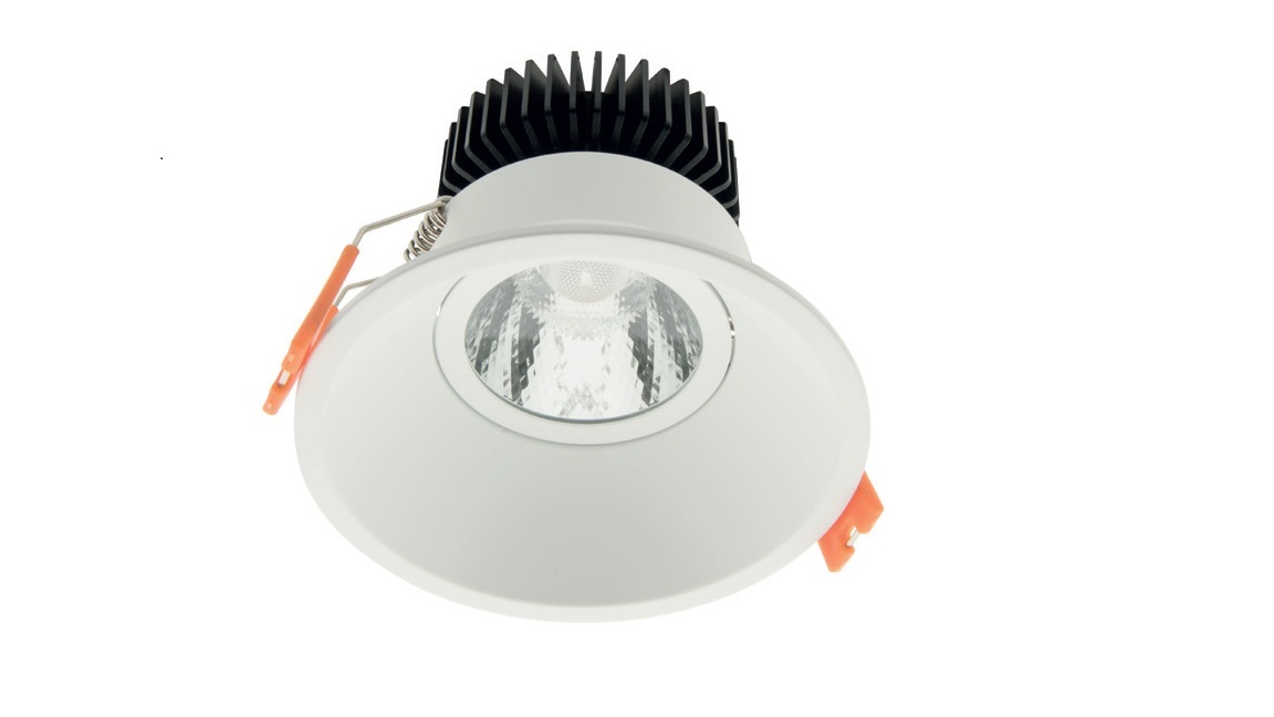 LED Downlight 95 WW (Warm Weiss), Weiss, IP43