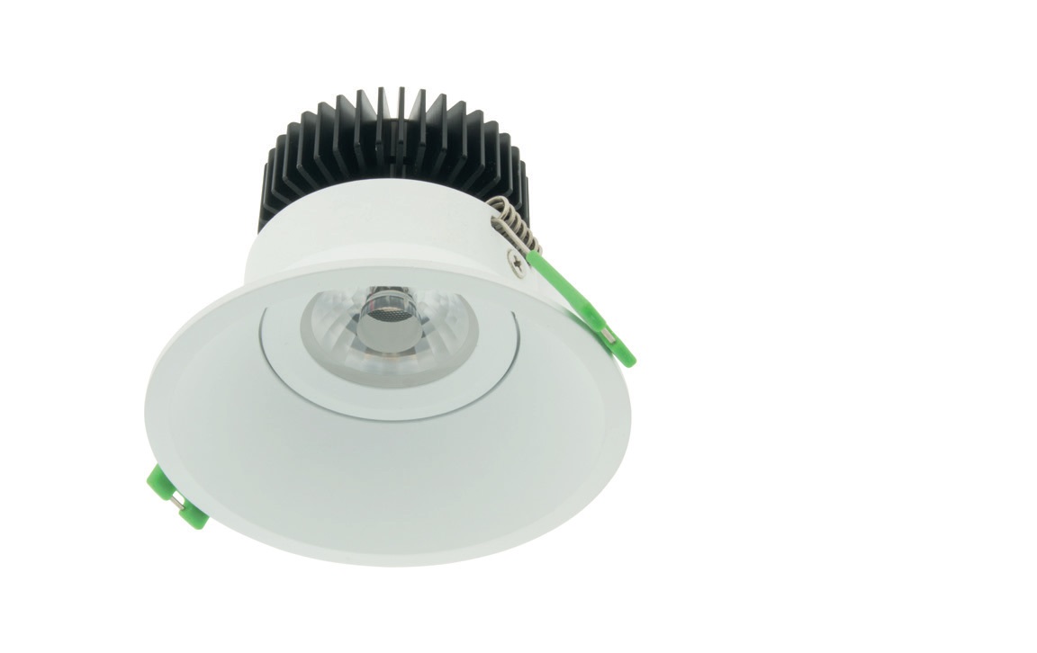 LED Downlight 95 - 36° WW(Warm Weiss),Schwarz,IP43,CRI/RA 97