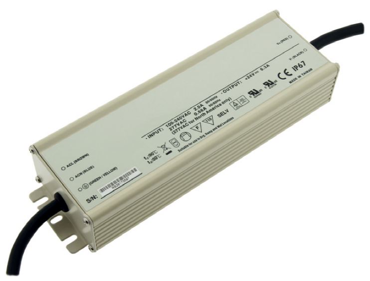 Alimentare LED HLG 185W/24V, IP67