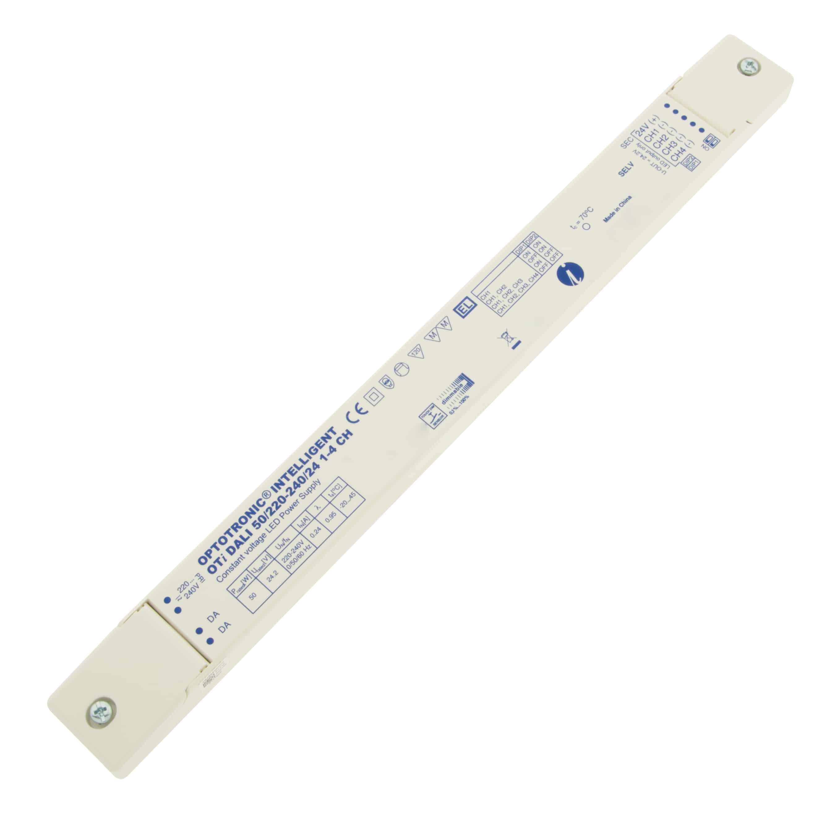 LED OS - Netzteil 50W/24V 1-4CH Dali & Switch Dim MM IP20