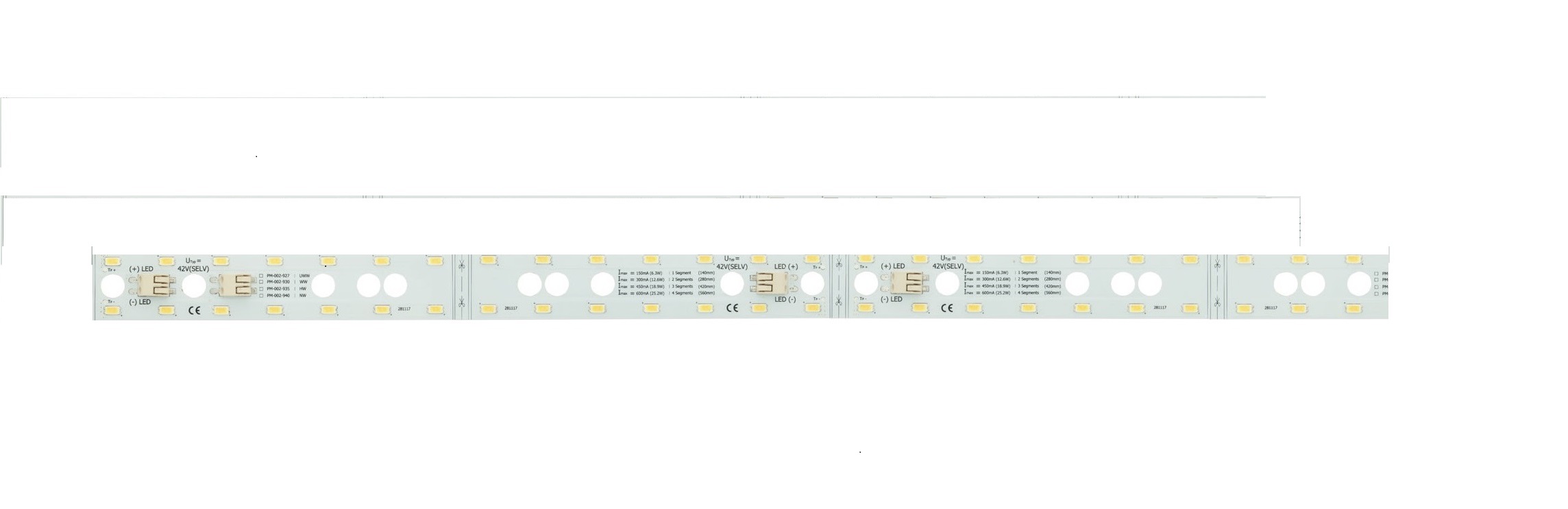 LED Platinen Modul 25 WW (Warm Weiss) - IP20, CRI/RA 90+