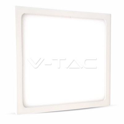 LED Surface Panel 12W 830, 900lm, Square, IP20, white