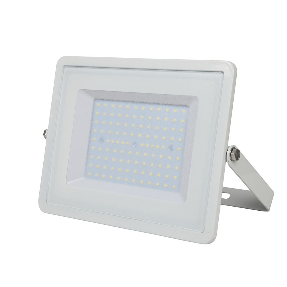 LED Floodlight 100W 8000lm 3000K 220-240V IP65 100° white