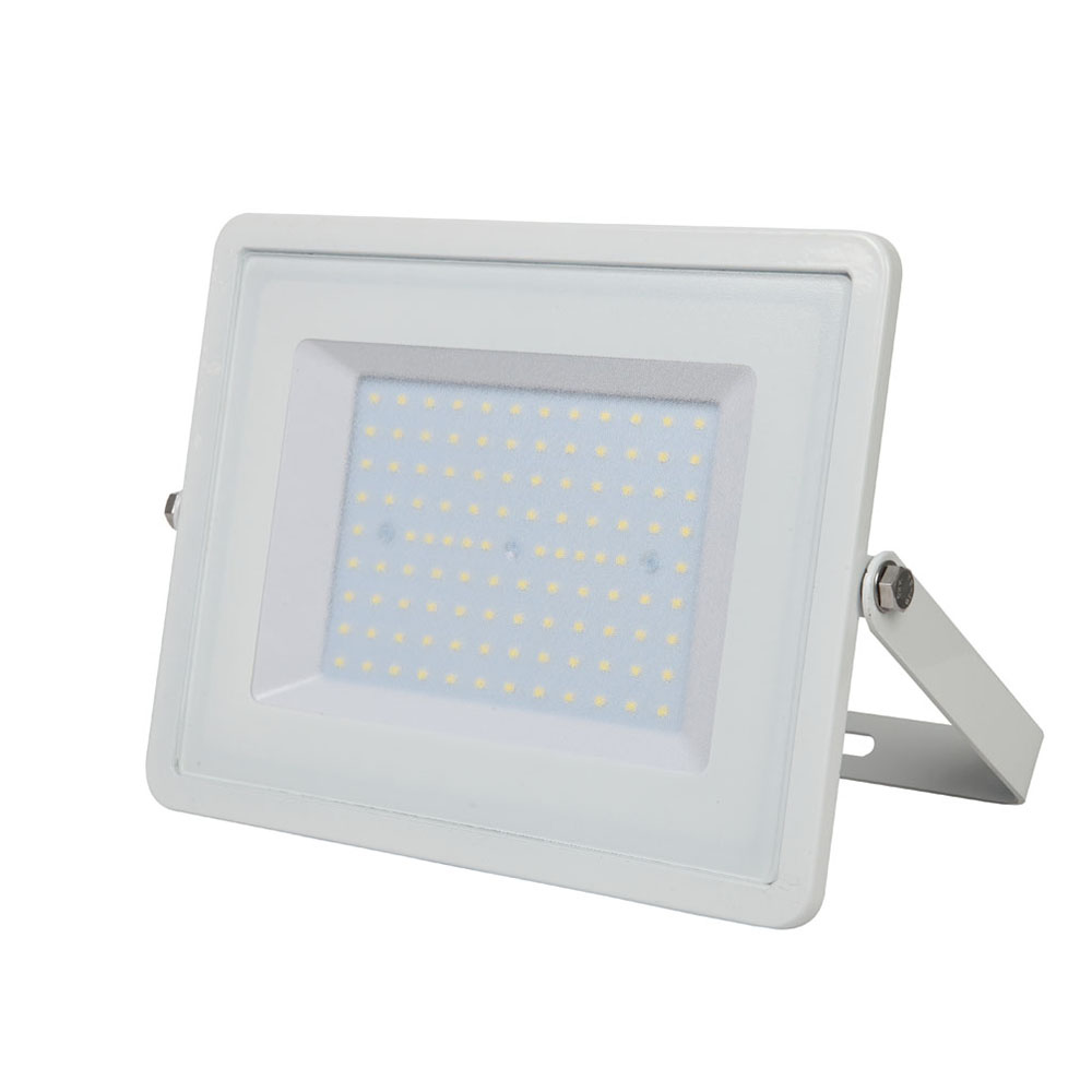 LED Floodlight 100W 8000lm 6400K 220-240V IP65 100° white