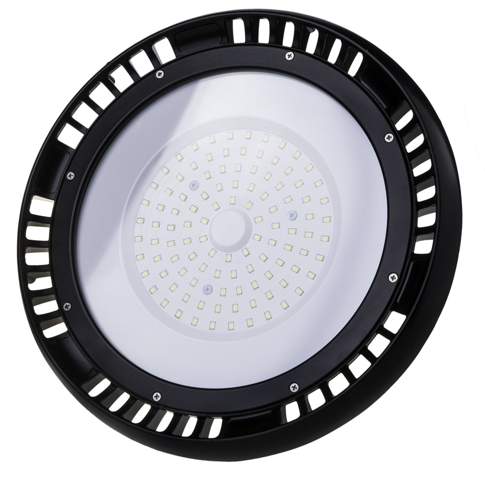 UFO LED 100W 12000lm 4000K 220-240V IP65 120° black