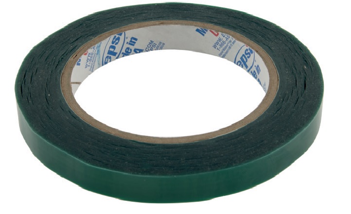 A12 Grünes Polyester Abdeckband 29mm breit, 66m lang