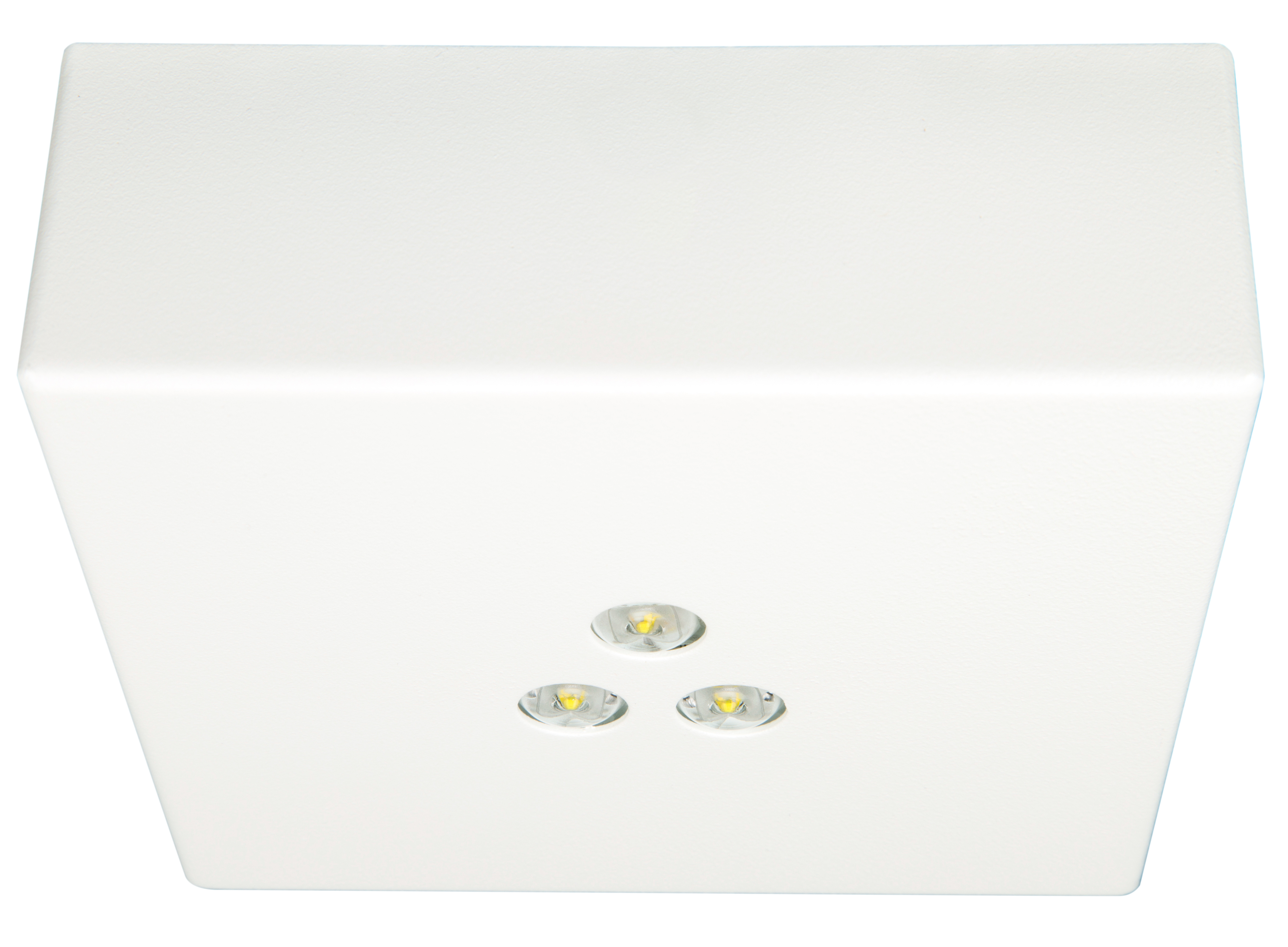 Emergency luminaire DEQ 3x1W ERT-LED 230V ceiling mounting