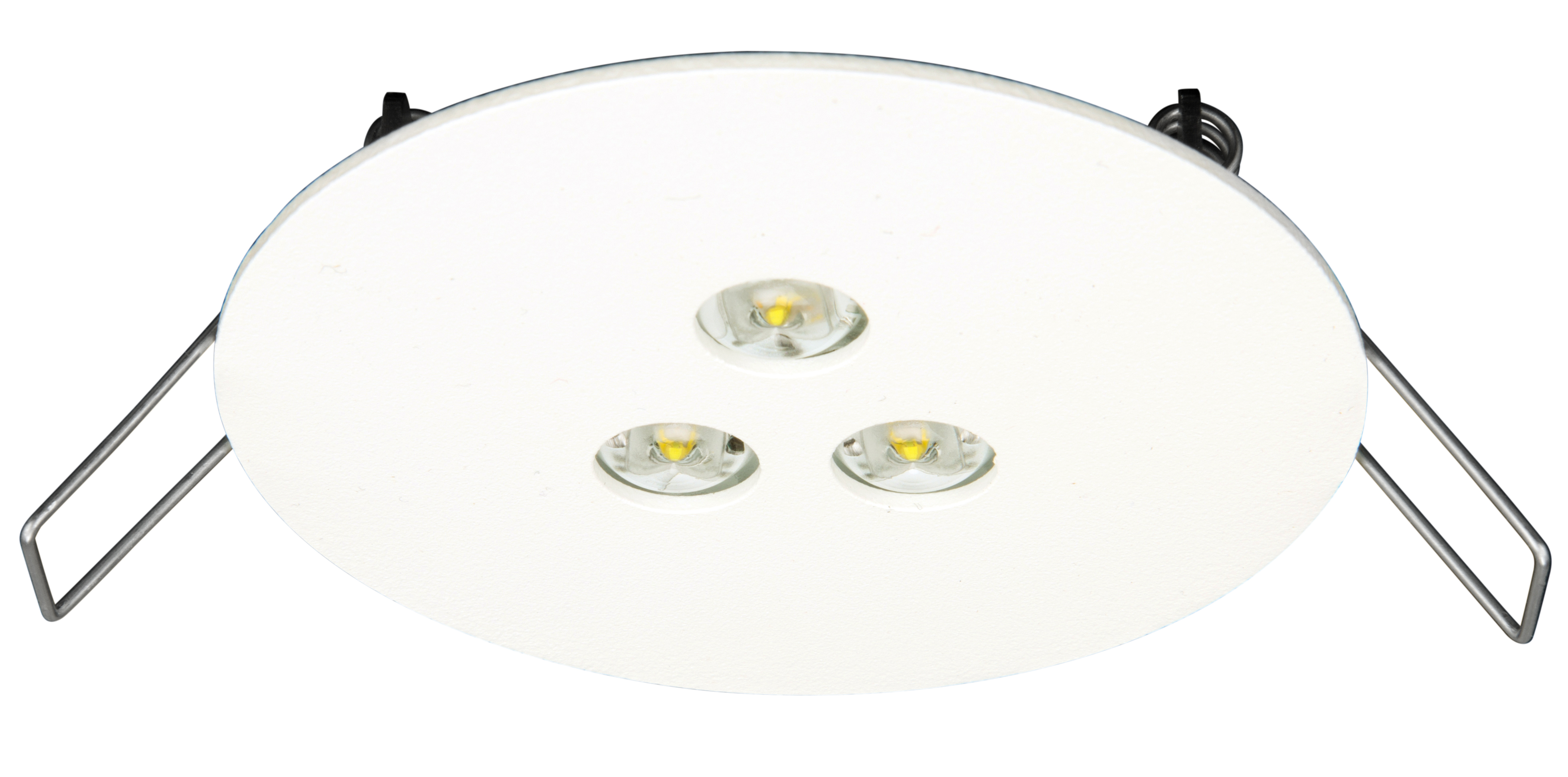 Emergency luminaire DER 3x1W ERT-LED 230V recessed mounting