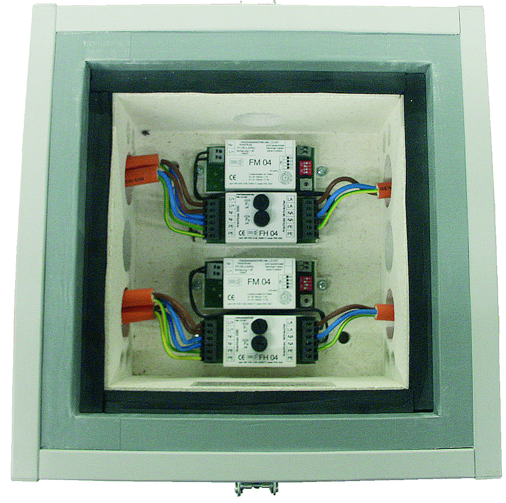 Fuse monitoring system fire resistant 30min 312x312x168mm