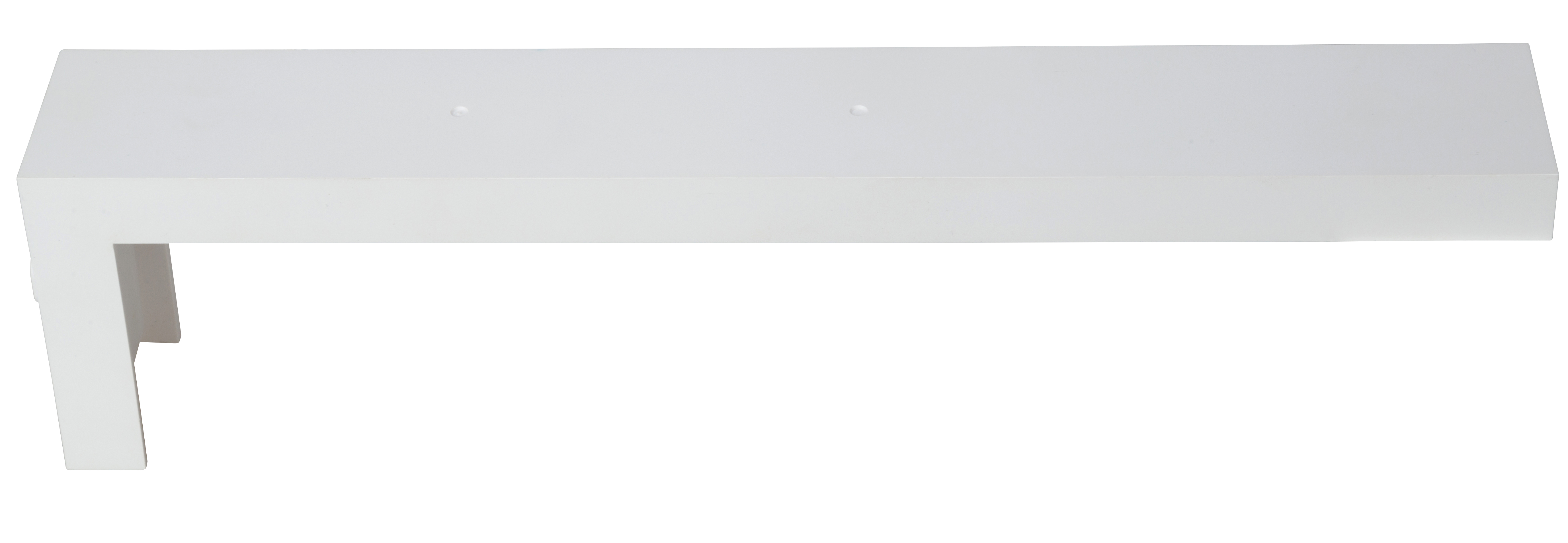 Wall bracket white f. emergency luminaires Design K1, K2, K3
