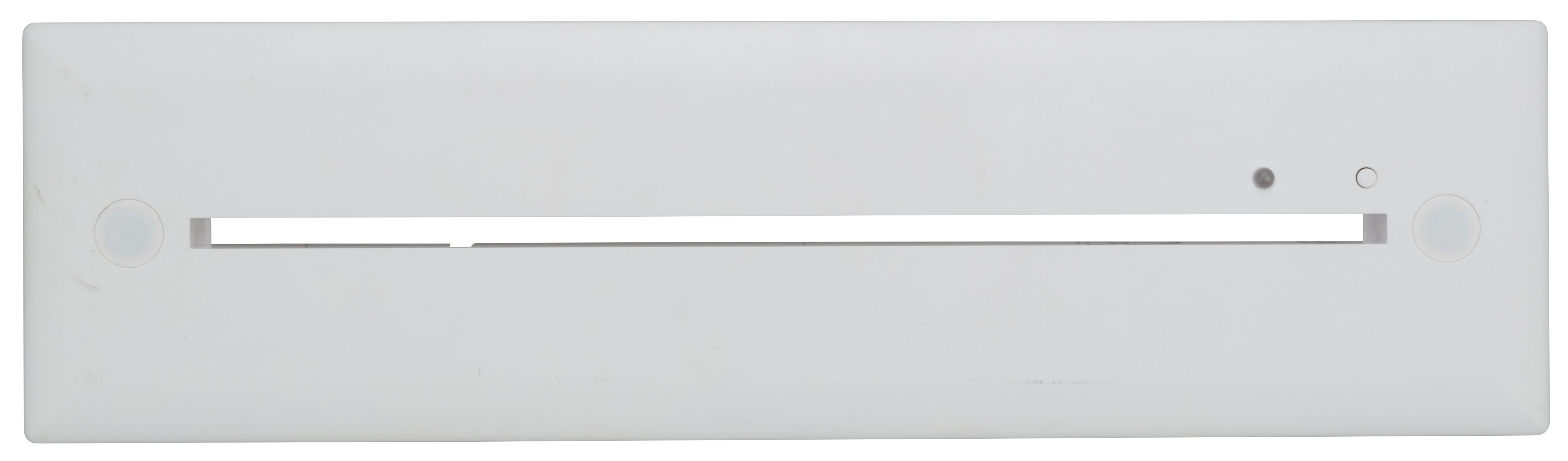 Recessed frame white for emergency luminaires Design K2