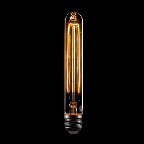 VINTAGE LAMP T30 60W E27 2700K 30x185mm GOLDEN