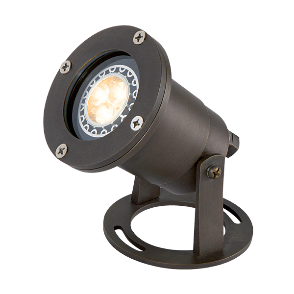 GRF146 UNDERWATER LIGHT 1XGU5.3 ANT BRONZE IP68