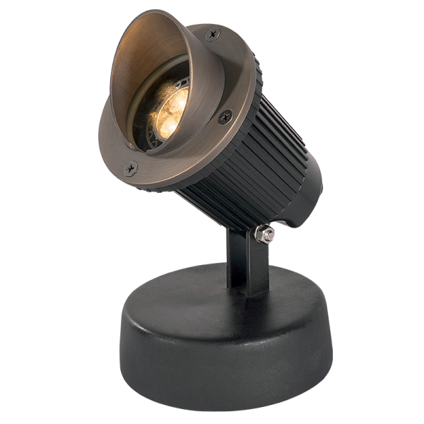 GRF190B UNDERWATER LIGHT 1XGU5.3 ANT. BRONZE IP68